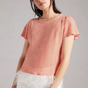 Eva Franco Feathered Top NWT